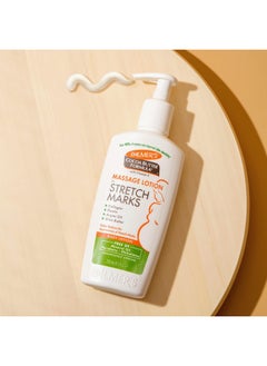PALMER'S Palmer's Cocoa Butter Formula Massage Lotion For Stretch Marks, Pregnancy Skin Care, Belly Cream with Collagen, Elastin, Argan OIl and Shea Butter, 8.5 Ounces  - Image 5