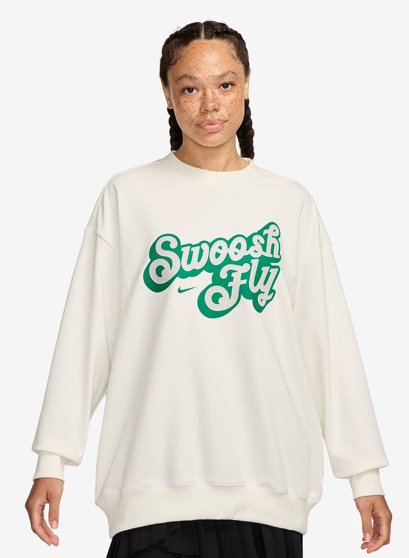 Nike Swoosh Fly Seasonal Fleece Sweatshirt - Image 1
