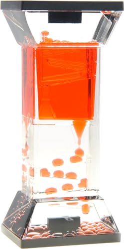 PowerTRC Liquid Motion Bubbler Sensory Fidget Toy for Desk Tops Calming and Relaxing ADHD Anxiety and Autism Toy for Kids and Adults Handheld Water Game - Image 1
