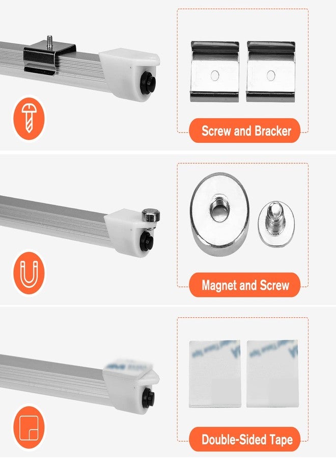 WELLUCK 12V Interior LED Light Bar, DC 12V LED Light Strip w/Switch for Car, Trailer, Truck Bed, Van, RV, Cargo, Boat, Cabinet, Slim Enclosed Trailer Lights Fixture, 12 Volt Led Lighting (700LM 6000K) - Image 5