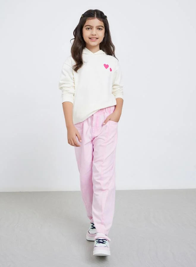 ستايلي جينز قطني  بقصة كاروت