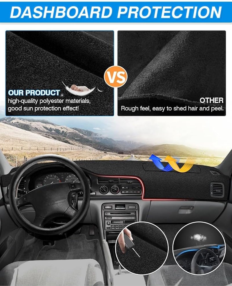 Cartist Custom Dash Cover for Dodge Charger 2011-2023 Accessories Dashboard Cover Non-Slip Mat Anti-Glare Mat - Image 5