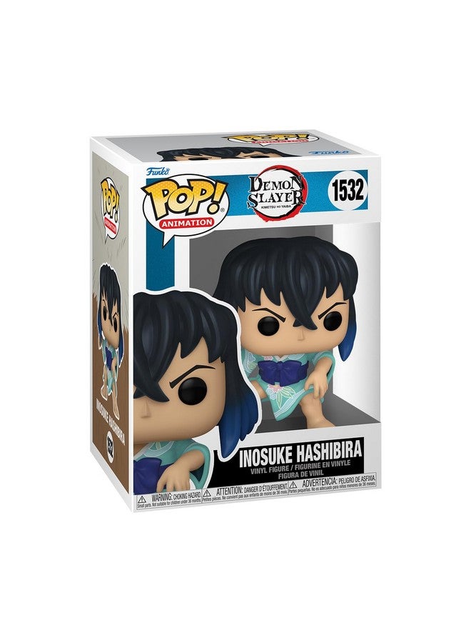 Funko POP! Animation: Demon Slayer - Inosuke Hashibira - (Kimono) - Collectable Vinyl Figure - Gift Idea - Official Merchandise - for Kids & Adults - Anime Fans - Model Figure for Collectors - Image 1