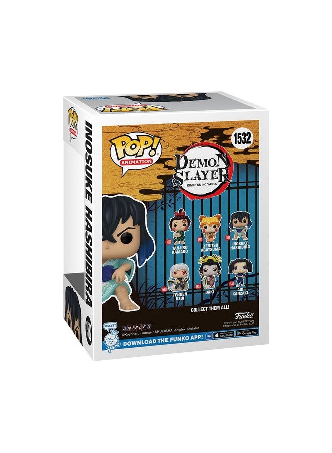 Funko POP! Animation: Demon Slayer - Inosuke Hashibira - (Kimono) - Collectable Vinyl Figure - Gift Idea - Official Merchandise - for Kids & Adults - Anime Fans - Model Figure for Collectors - Image 3