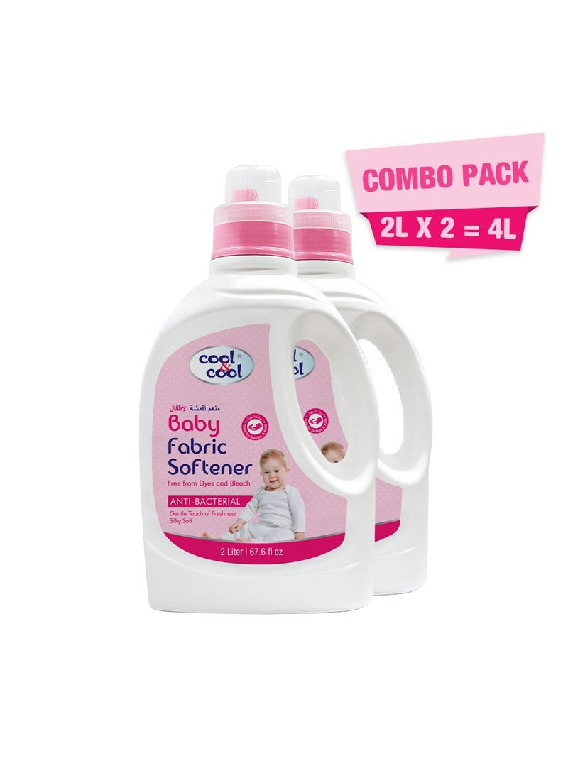 Cool & Cool Gentle Baby Fabric Softener Anti Bacterial, Dye And Bleach-Free  - Image 1