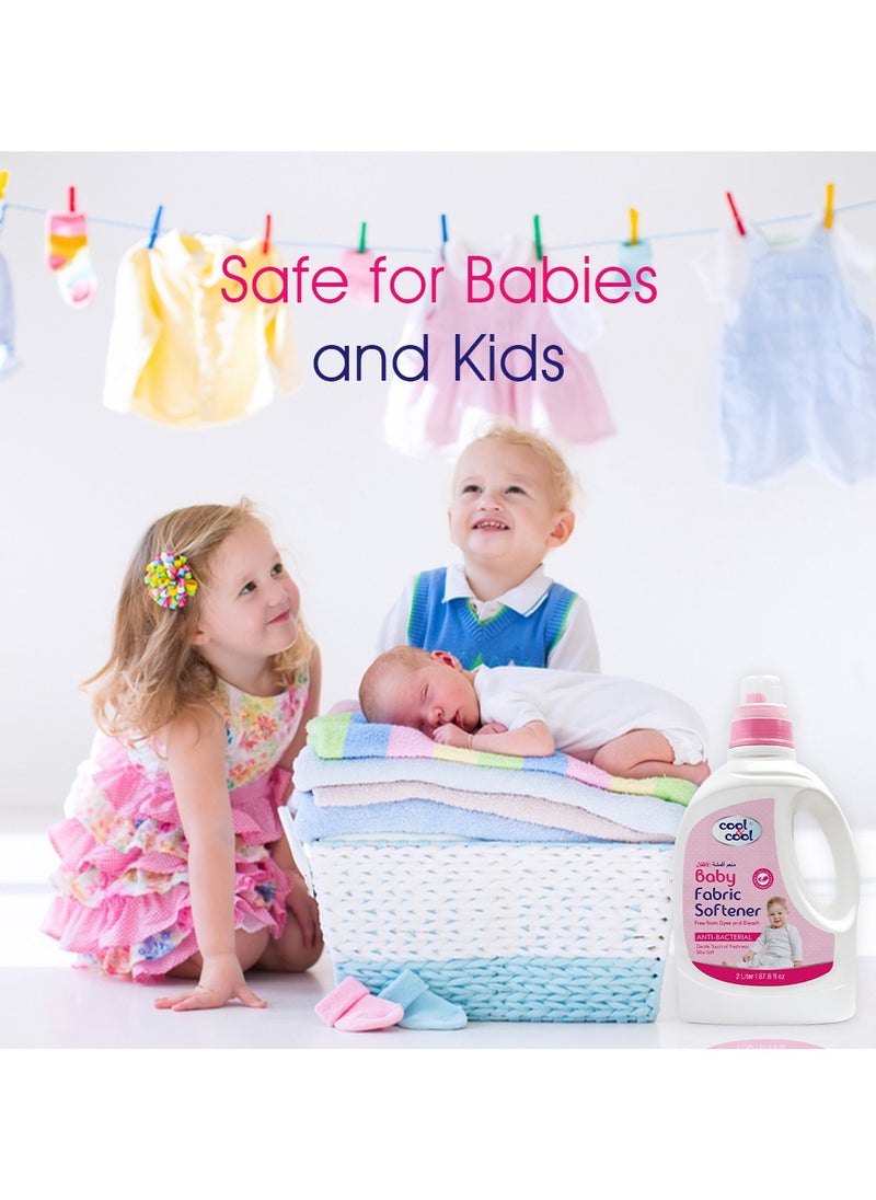 Cool & Cool Gentle Baby Fabric Softener Anti Bacterial, Dye And Bleach-Free  - Image 5