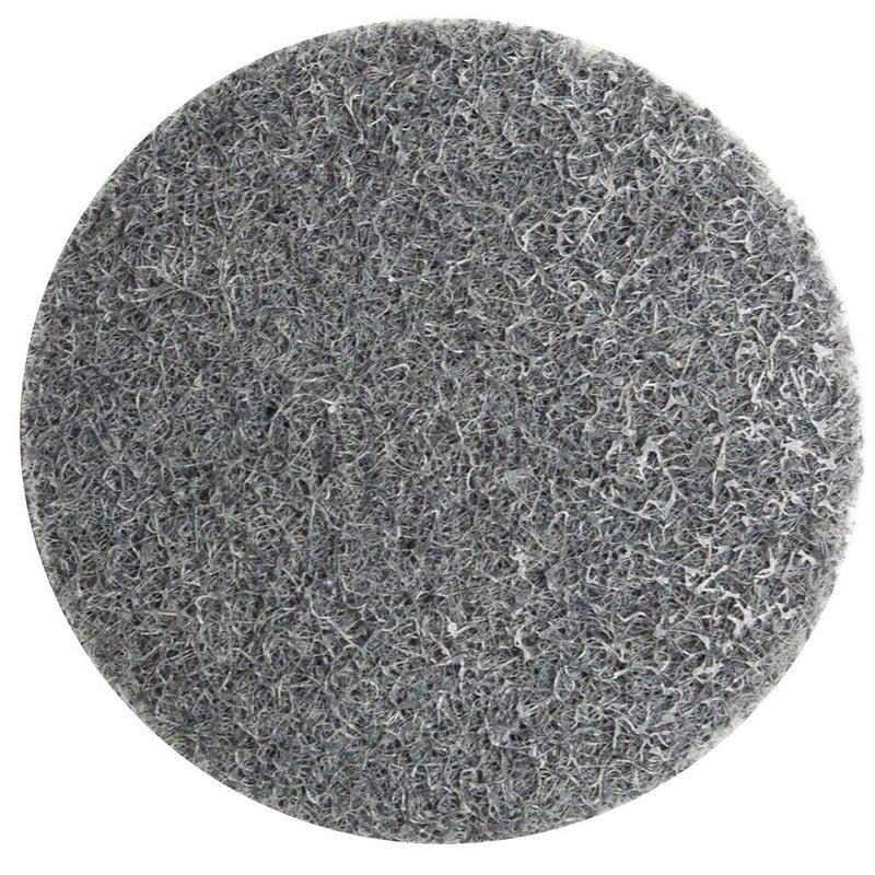 Benchmark Abrasives 2 Inch Sanding Discs Quick Change Silicon Carbide Surface Preparation Wheels, Polishing Wheel for Drill & Die Grinder Sanding Disc, Paint Stripper & Removal - (10 Pack)(Grey) - Image 3