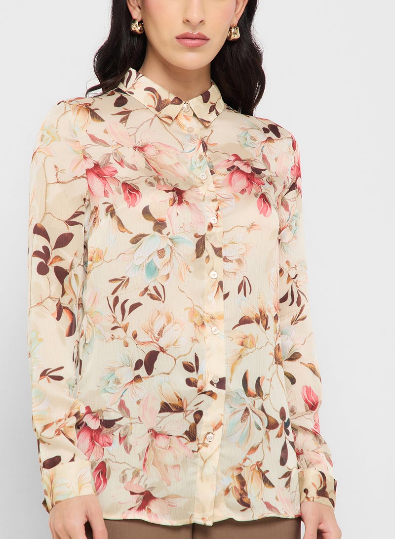 GUESS Long Sleeve Clouis Shirt  - Image 3
