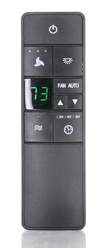 ANDERIC for Hampton Bay HD3 Universal Thermostatic Remote Control Conversion Kit for All 3-Speed Fans (Hunter, Harbor Breeze, Hampton Bay) - Works with LED Lights, CFL Lights, & Incandescent Lights - Image 3