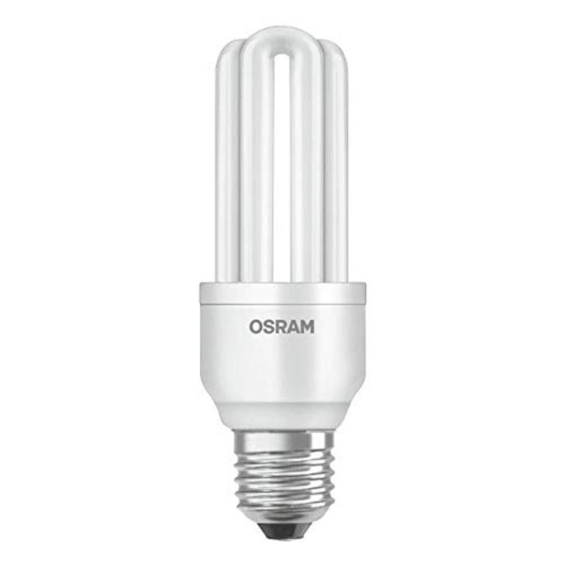 لمبة E27 Duluxstar Mini CFL - 15 وات، أبيض دافئ 2700 ك، للإضاءة العامة، فلورسنت مدمج موفر للطاقة، أبيض دافئ - Image 2