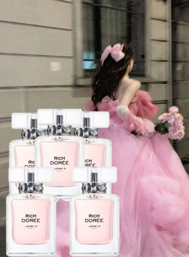 Johan.B Paris 5 Pieces Rich Doree Perfume 85ML - Image 1