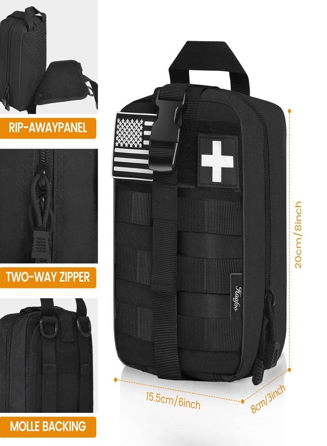 Haafoo Medical Pouch Molle, 1000D Nylon Tactical First Aid Pouch, Big Capacity EMT Pouch Utility, Heavy Duty Military Grade Rip-Away Ifak Pouch for Home, Camping and Other Outdoor Activeties（Bag - Image 4