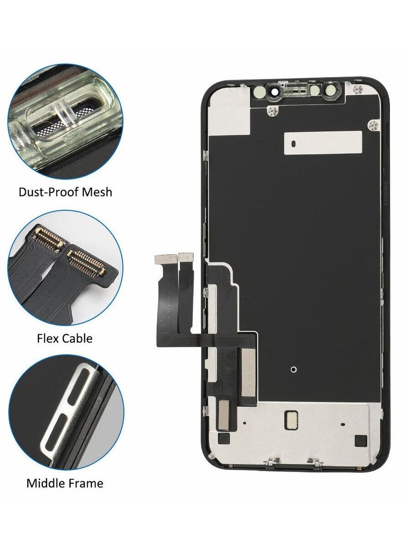 Generic - High Quality Replacement LCD Screen For Apple iPhone XR Black - Image 1