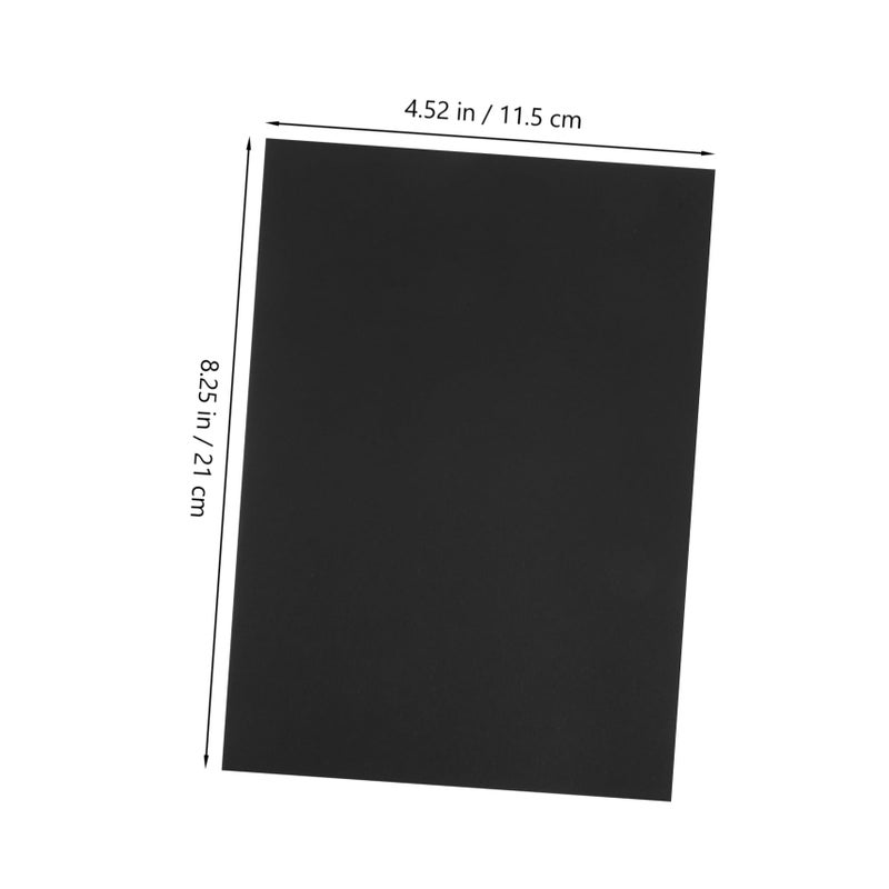 Thick Black Cardstock Paper 50 Sheets For Crafting Card Making Scrapbooking Invitations - Image 3