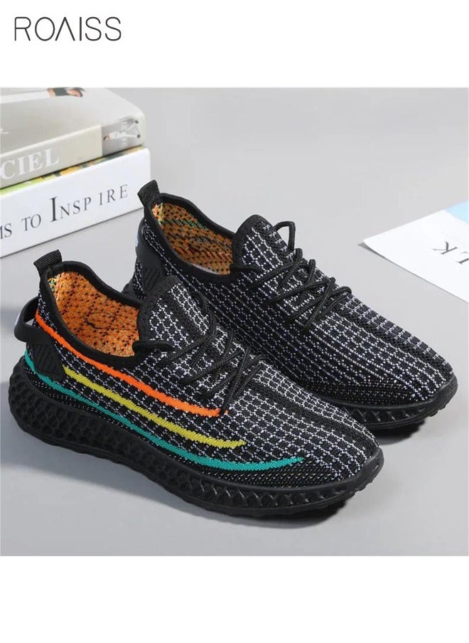 ROAISS Women's Fashion Casual Sports Shoes Ultra Light Mesh Lace Up Fitness Shoes Soft Rubber Soles Comfortable Breathable Flat Shoes… - pzsku/Z69A52003E1926BA08647Z/45/_/1736731575/fef5a2d2-582e-451c-91e2-2c8b901e4396