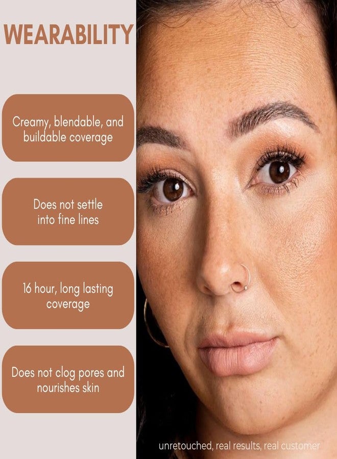 BaeBlu Organic Concealer, FULL Coverage Cover Up, 100% Natural, Made in USA, Paradise - Image 4