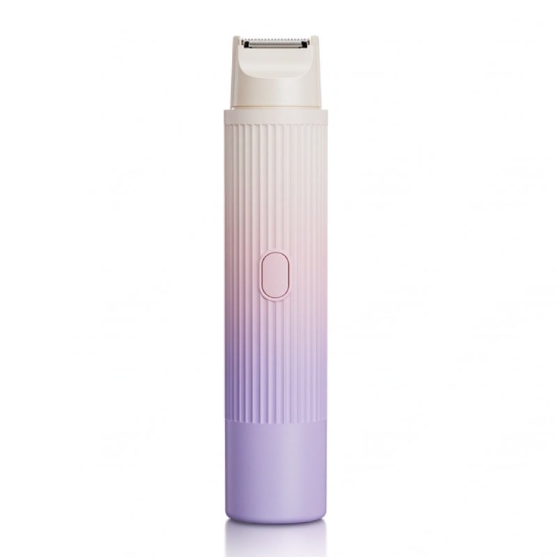 Women's Electric Shaver With Rounded Hypoallergenic Blade Heads - Dual-Head Design For Sensitive Areas Bikini Trimmer For Full-Body Grooming - Image 2