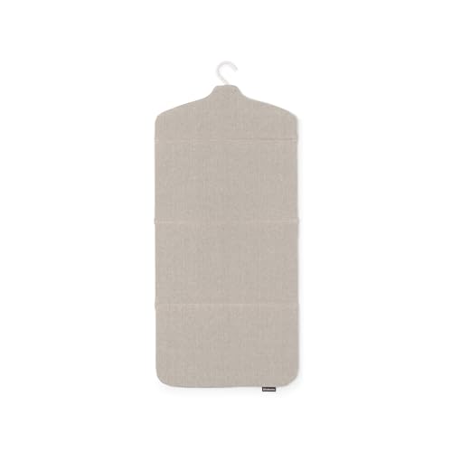 Brabantia Foldable Steam Board for High Pressure Clothes Steaming Solid Heat Resistant Surface Versatile Hanging Hook Easier Steaming with Handheld Steamers 36 x 16 inches Gray - Image 1