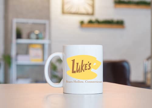 BSM Luke's Diner Vintage Distressed Coffee Mug 11oz Gilmore Merchandise Gifts Coffee Cup - Image 3