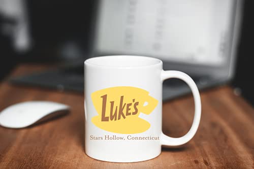 BSM Luke's Diner Vintage Distressed Coffee Mug 11oz Gilmore Merchandise Gifts Coffee Cup - Image 5