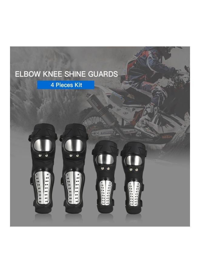 NIBEMINENT 4-Piece Elbow And Knee Shin Guard - Image 2