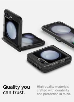Spigen جراب Thin Fit Pro لهاتف Samsung Galaxy Flip 5 (2023) - رمادي فاتح  - Image 3