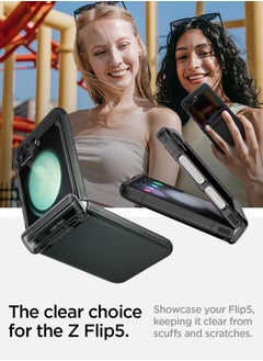 Spigen جراب Thin Fit Pro لهاتف Samsung Galaxy Flip 5 (2023) - رمادي فاتح  - Image 5
