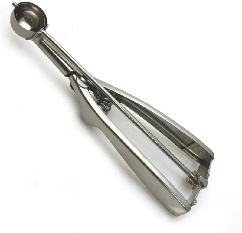 SCI Cookie Drop and Mini Ice Cream Scoop - 1 Inch Diameter Stainless Steel Scoop