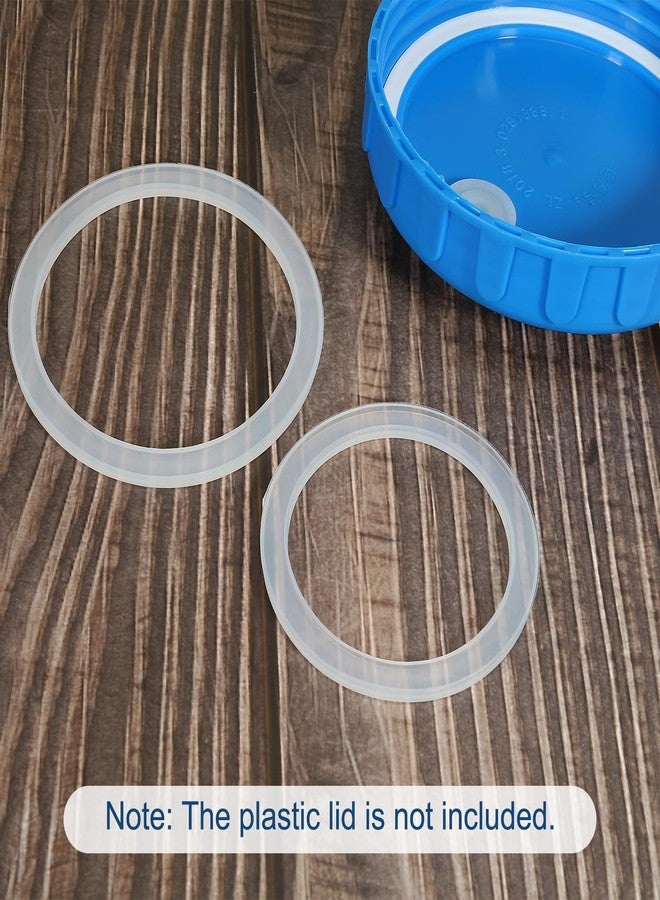 PATIKIL 70mm Regular and 86mm Wide Mouth Silicone Sealing Rings Set, 1Set/20Pack Reusable Leak-Proof Gaskets for Mason Jar Lids, Translucent - Image 5