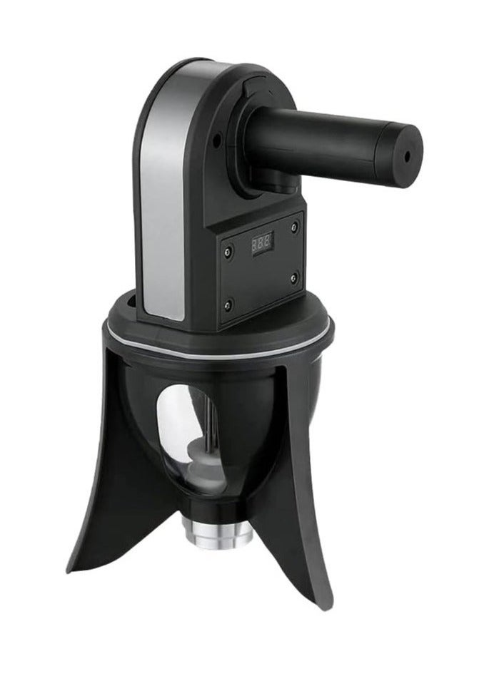 ELTRAZONE Electric Sweet Dumpling Maker | Luqaimat, Loqumat Al Kadey & Sweet Ball Maker | 1L Capacity | Digital Screen Counter & On/Off Switch | Quick & Even Cooking | Easy-to-Clean Design | Perfect for Homemade Desserts & Snacks | Black - Image 2