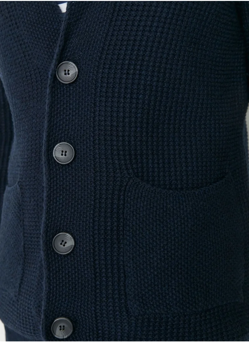 trendyol Knitted Jacket Collar Cardigan