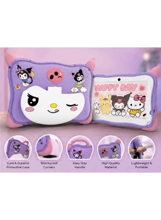 boat B716 Kids Tablet Android 13.0 7.0 Inch Display Octa Core  5000mAh Battery WiFi Dual Camera Purple - Image 2