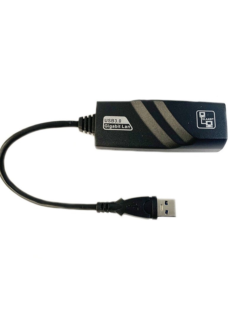 Beauenty USB 3.0 to RJ45,Gigabit Ethernet Network Adapter,LAN with Cable,for OS X,Compatible with USB2.0/1.1 10M/100M,USB 3.0 to RJ45 Network Adapter  - Image 1