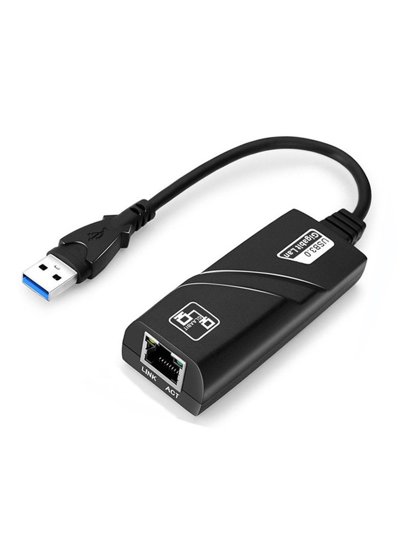 Beauenty USB 3.0 to RJ45,Gigabit Ethernet Network Adapter,LAN with Cable,for OS X,Compatible with USB2.0/1.1 10M/100M,USB 3.0 to RJ45 Network Adapter  - Image 3