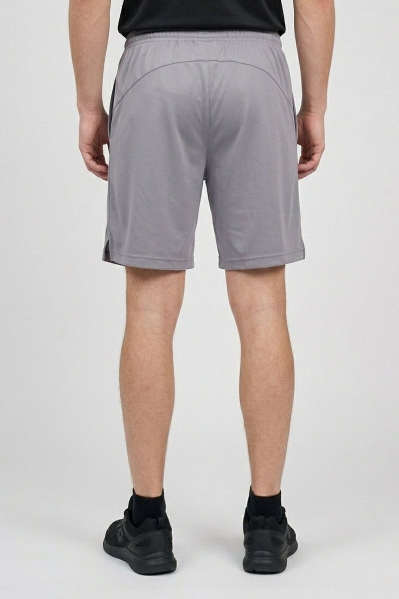 LOTTO Men Sportswear Fit Brand Logo Training Shorts, Grey - Image 2