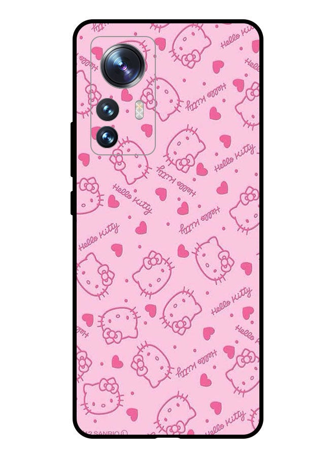 Theodor Protective Case Cover For Xiaomi 12 Pro 5G Hello Kitty Tags - Image 1