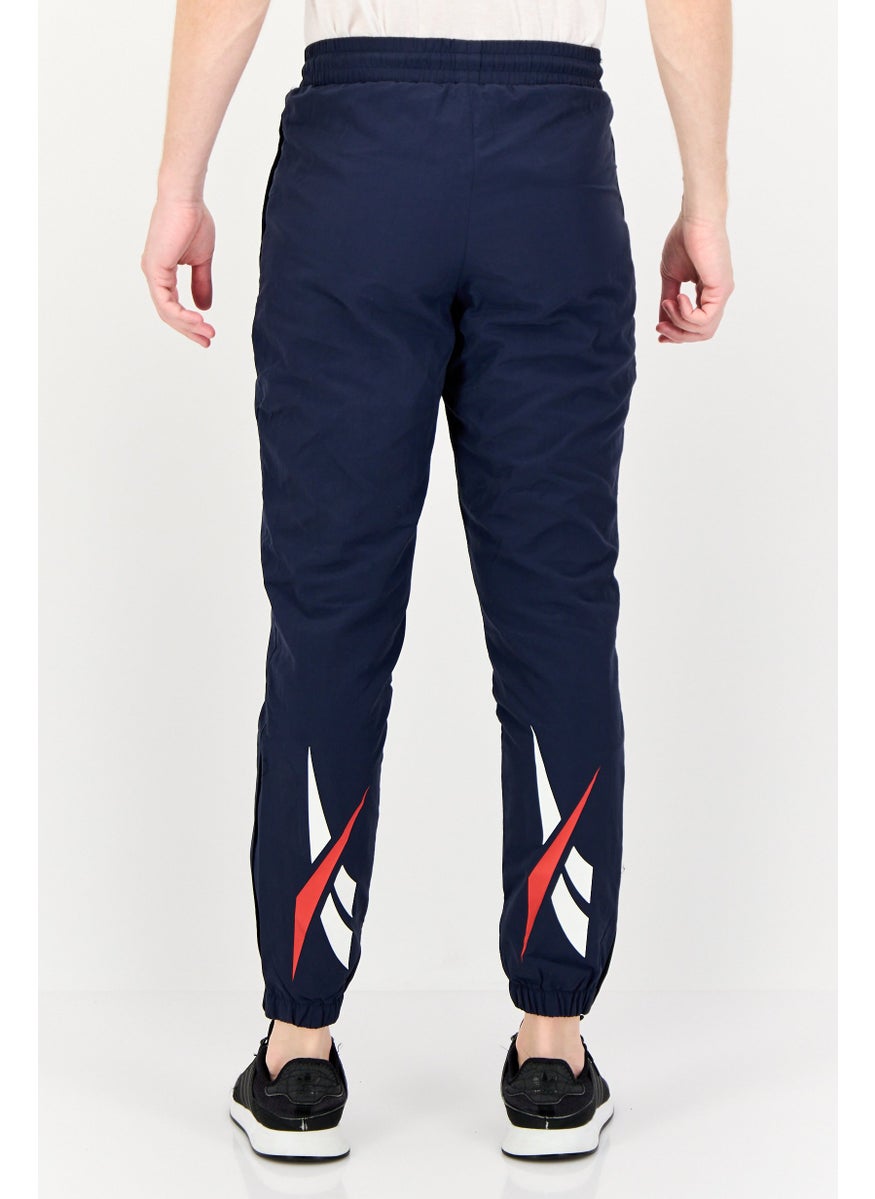 Reebok Men Sportswear Fit Training Track Pants, Navy  - Image 3