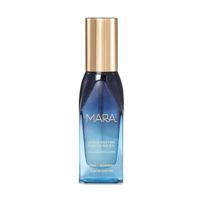 MARA - Algae Enzyme Cleansing Oil Makeup Remover with Chia + Moringa | Skin-Soothing Formula to Cleanse, Hydrate + Exfoliate Skin, For All Skin Types (2 oz | 60 ml; Travel Size) - Image 1