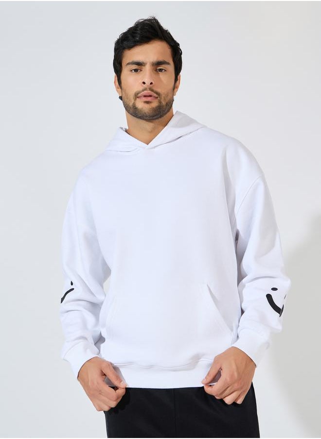 Minimal Emoji Print Oversized Heavy Hoodie - pzsku/Z69A612864B71653B744AZ/45/_/1732177935/30fd5d48-faec-4469-b48b-07aa84d69cb1