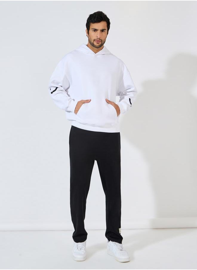 Minimal Emoji Print Oversized Heavy Hoodie - pzsku/Z69A612864B71653B744AZ/45/_/1732177938/5822a194-8fbf-4627-8df2-b843851a4ed4