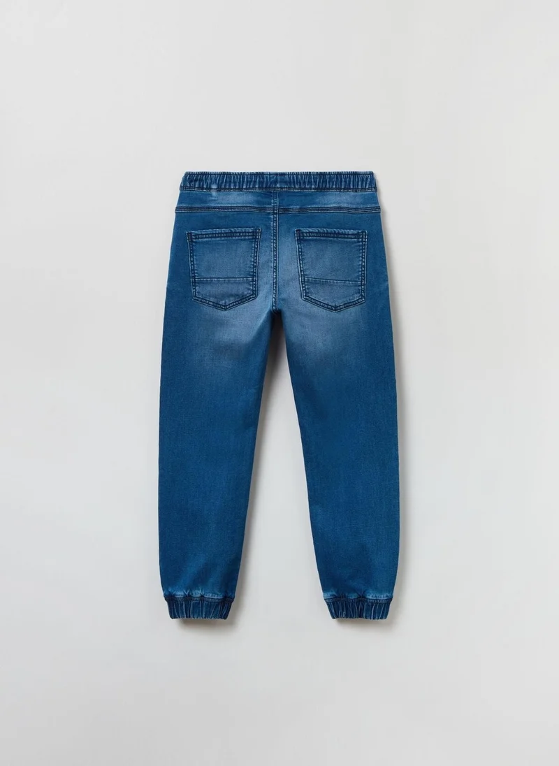 Ovs Ovs Denim Joggers With Drawstring