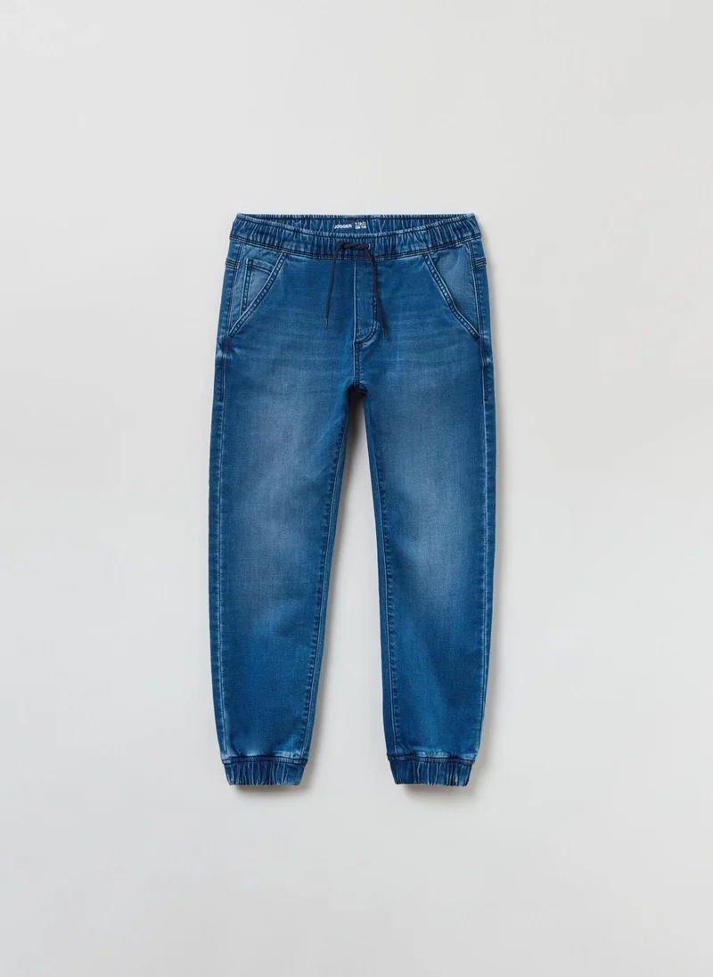 Ovs Ovs Denim Joggers With Drawstring
