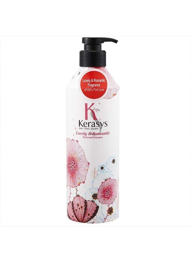 Kerasys Lovely and Romantic Perfumed Shampoo and Rinse, 600ml  - Image 2