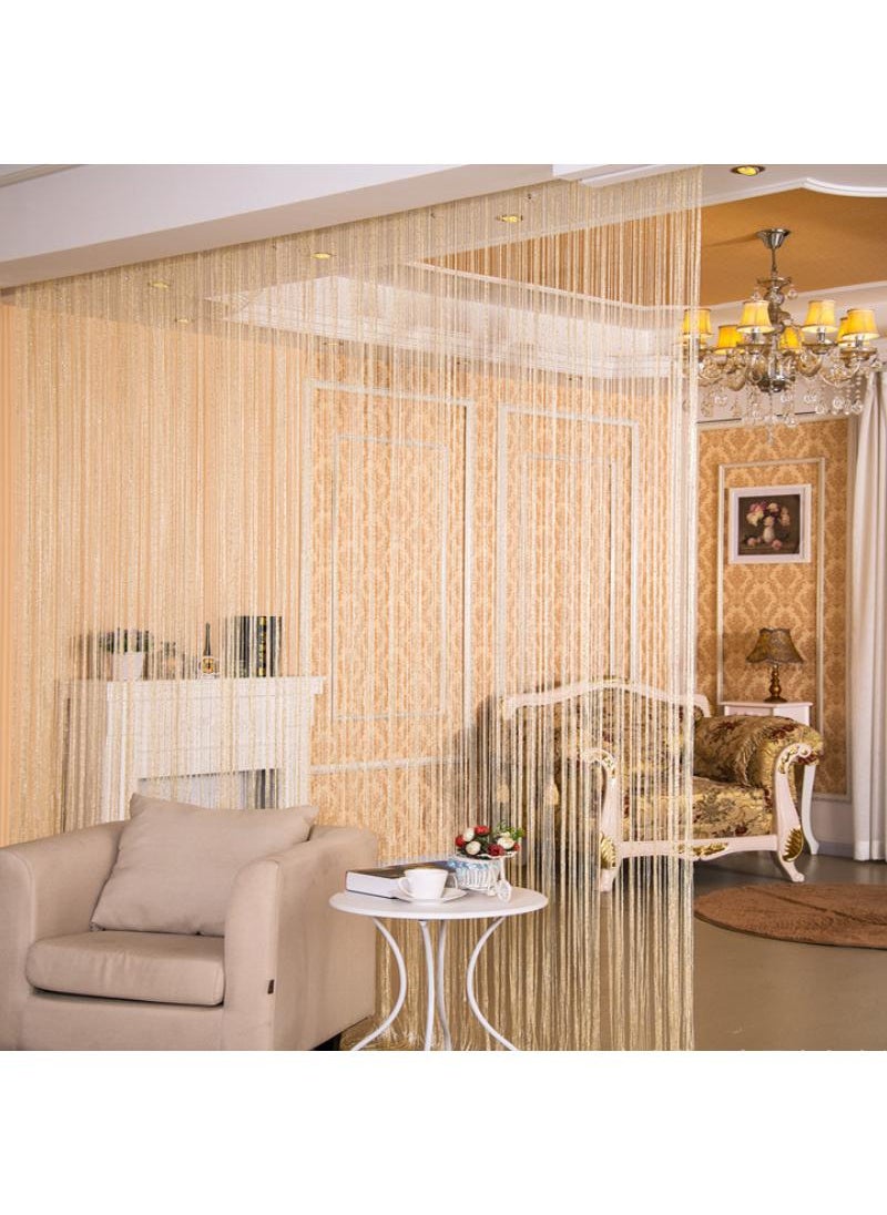 Y&D ستارة مدخل لامعة من الخيوط المزخرفة 300×280 سم  - Image 4