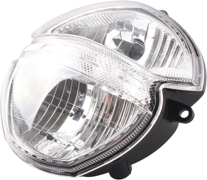 Yurefax Clear Motorcycle Front Headlight Assembly - Image 4