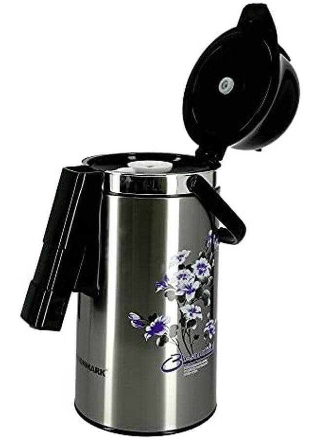 Olsenmark - 3.0L Stainless Steel Vacuum Flask Insulated Flask Bottle Thermos Flask With Double Wall Design Jug Flask Vacuum Thermo Airpot Hot And Cool Portable Indoor Outdoor Use - Image 1
