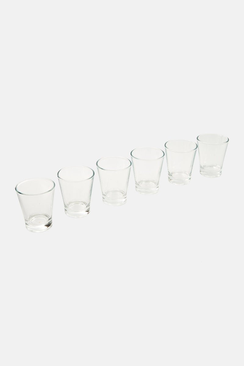 Muy Mucho 6 Piece Of Glasses 90 ml, Transparent  - Image 2