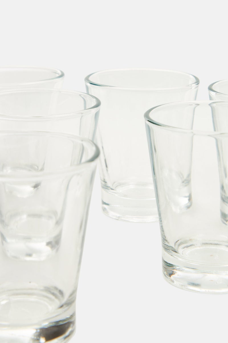 Muy Mucho 6 Piece Of Glasses 90 ml, Transparent  - Image 3