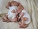 iCradle Reborn Baby Dolls Silicone Full Body 18 Inch Twins Newborn Baby Girls Alive Dolls Real Life Baby Dolls Cute Face with Outfit Accessories for Age 3 - Image 2