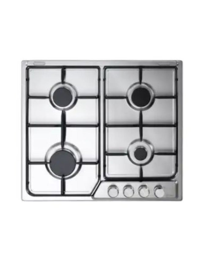 إلبا ENF60-444XDمسطح غاز البا ، 60 سم ، ستانلس ستيل، 4 شعله،